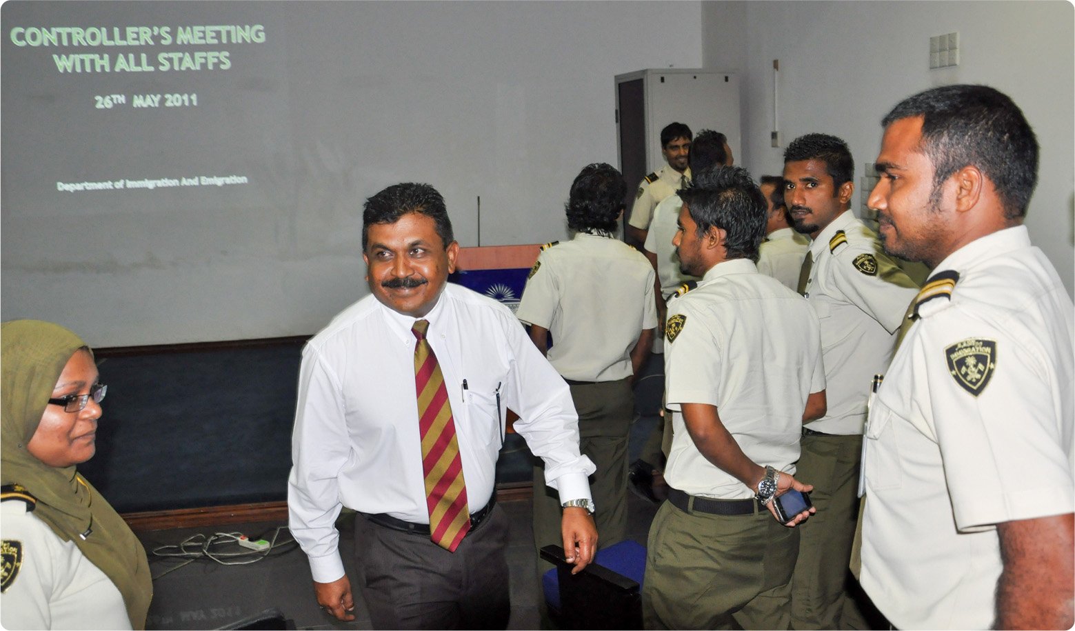 Controller's Meeting with All Staff, 2011