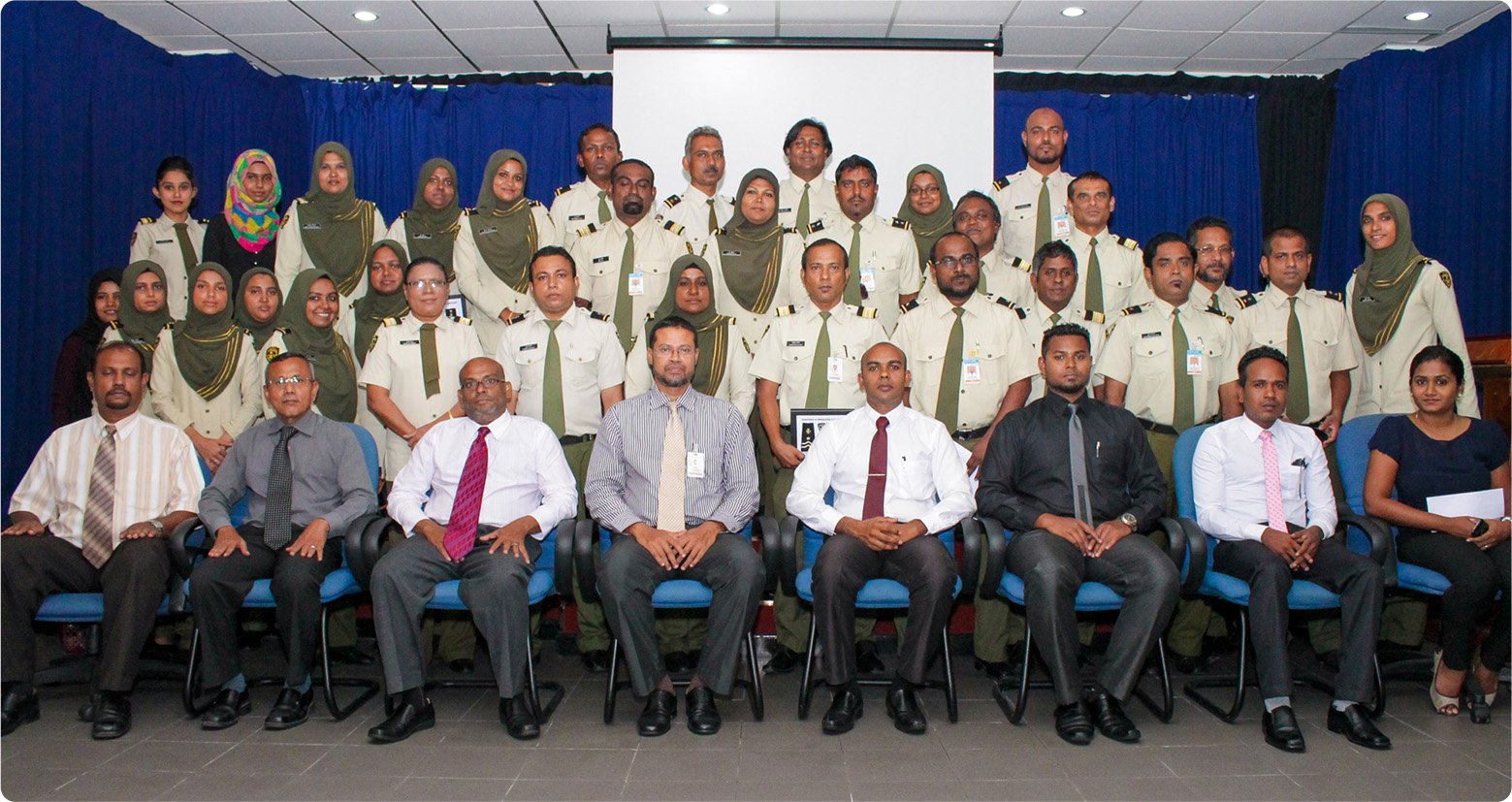 Epaulette handover ceremony, 2014