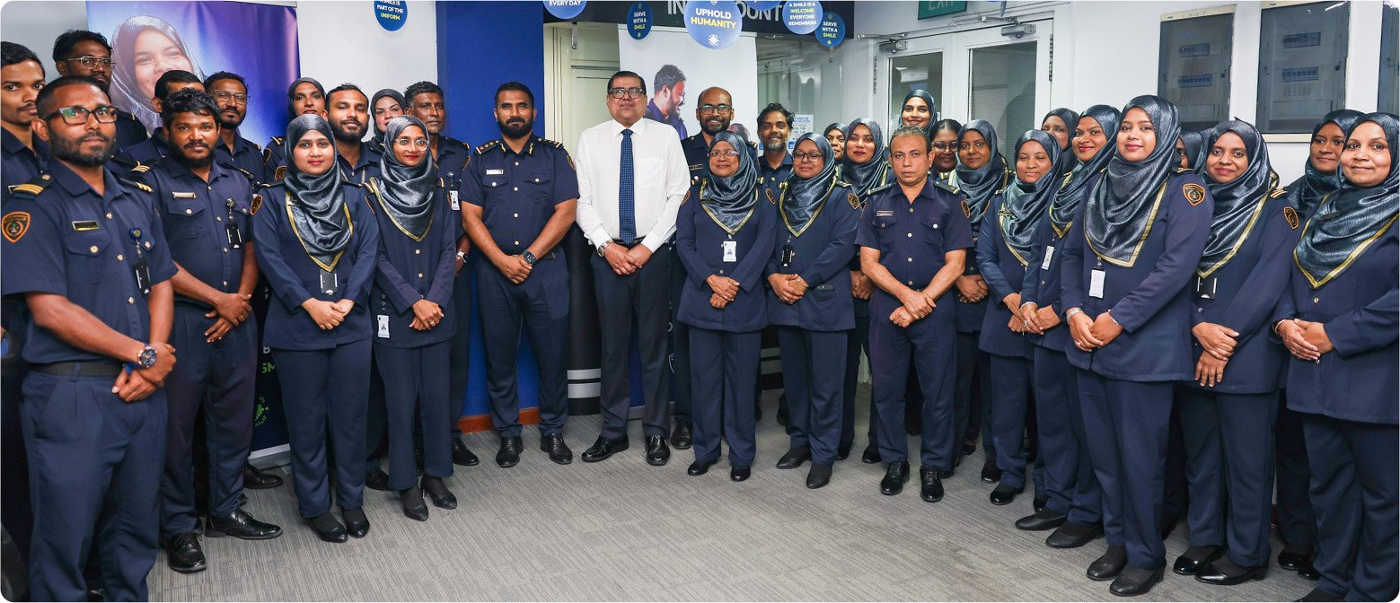 Officers at the campaigns launch