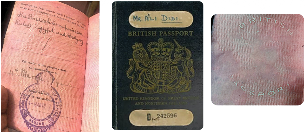 British Protected Person Passport