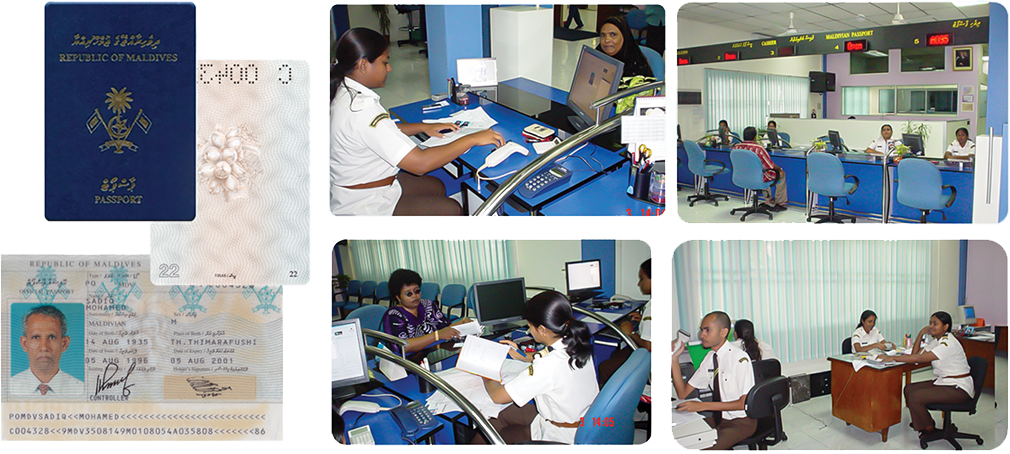 Fourth issue A Series Passport and passport offices