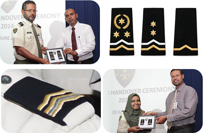 New epaulette design